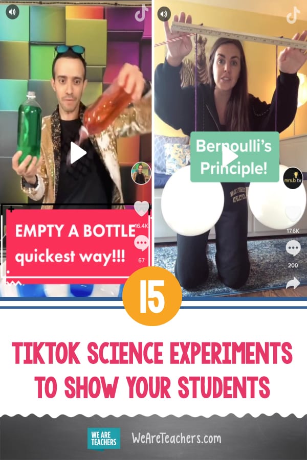 15 TikTok Science Experiments To Show Your Students