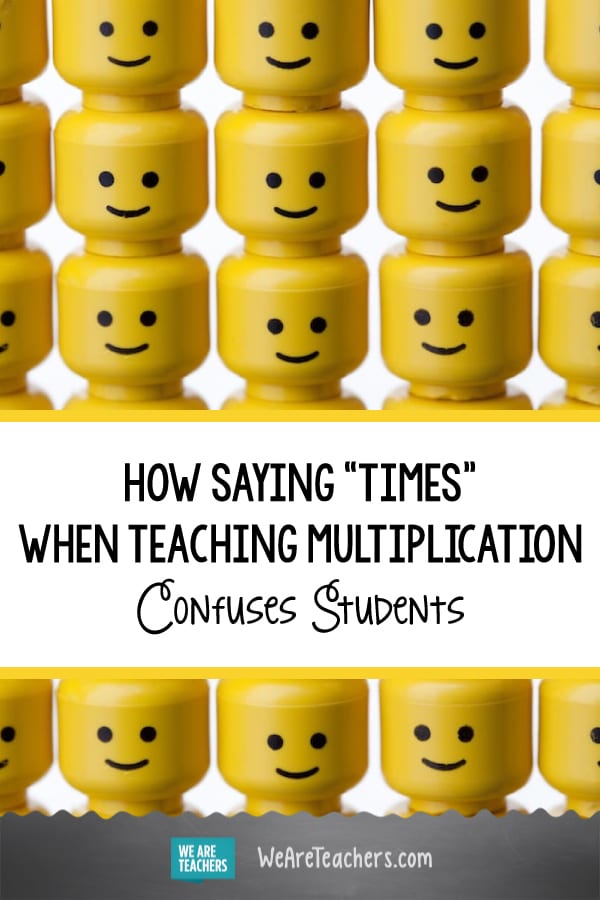 How Saying "Times" When Teaching Multiplication Confuses Students