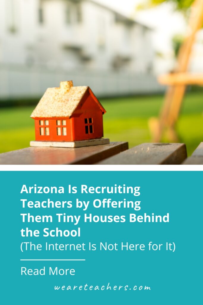 Arizona and other states are offering to build tiny houses for teachers right near their schools in an effort to attract more teachers.