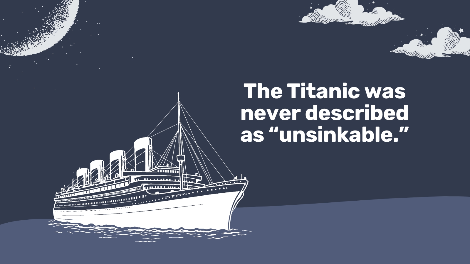 Titanic Facts Feature
