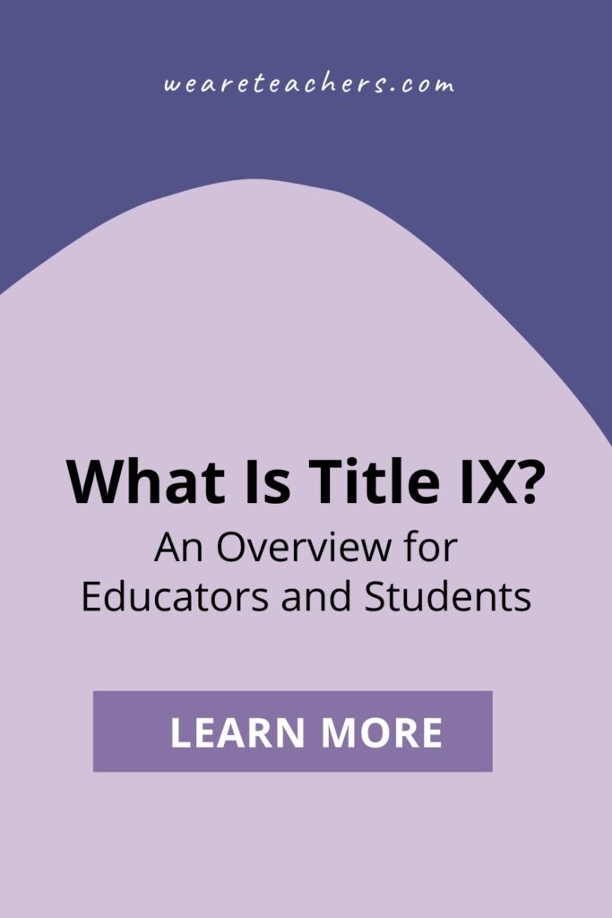 Though Title IX is often associated with women's sports, it actually covers a lot more. Learn why this law is so important for students.