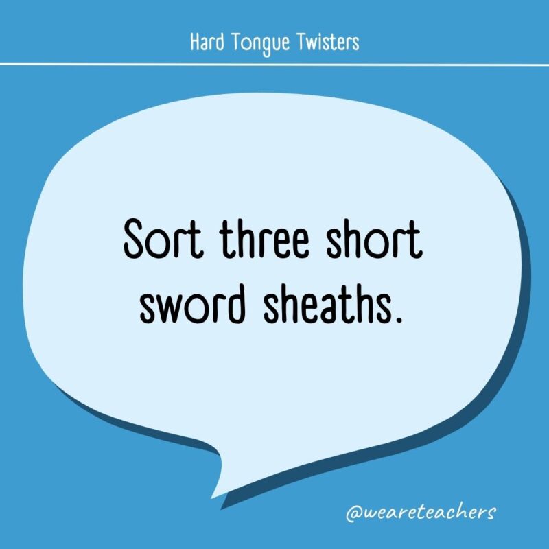 Sort three short sword sheaths.