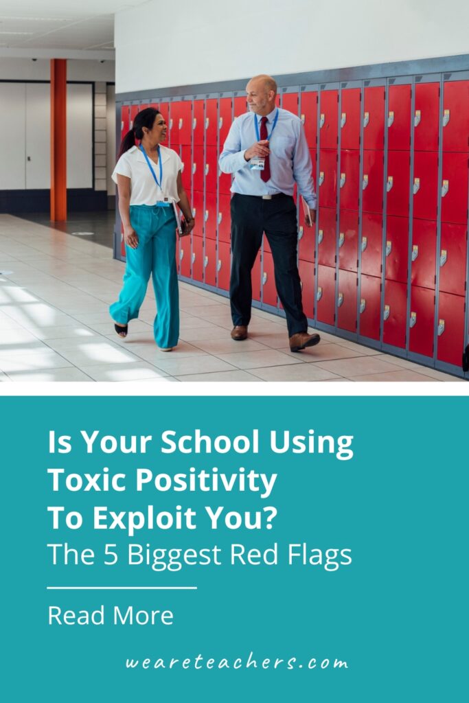 It's time to get real: Teachers aren't OK, and toxic positivity in schools isn't helping anyone. Let's rewrite the story.
