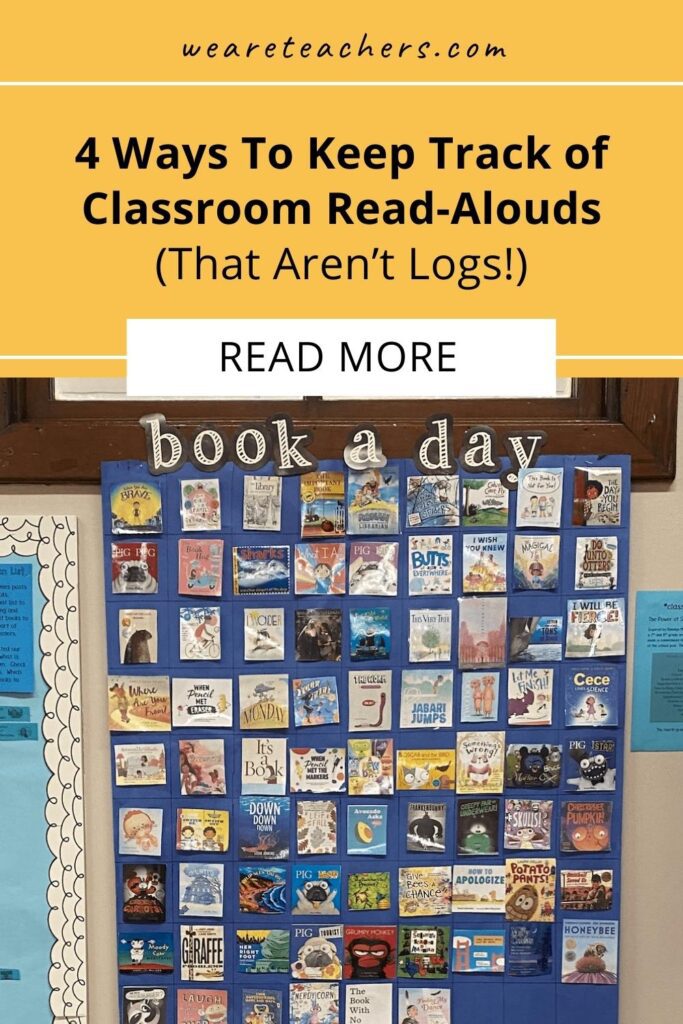 Looking for new ways to track classroom read-alouds that aren't those tedious paper logs? Look no further!