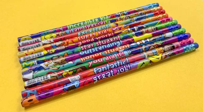 Treasure Box Incentive Pencils