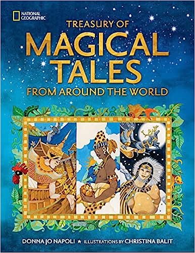 Book cover of Treasury of Magical Tales From Around the World by Donna Jo Napoli