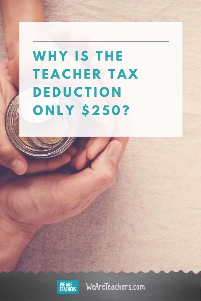 Why Is the Teacher Tax Deduction So Much Less Than What We Actually Spend?