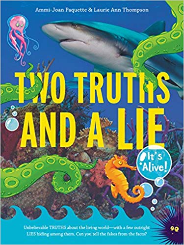 Cover of 'Two Truth and a Lie' by Ammi-Joan Paquette