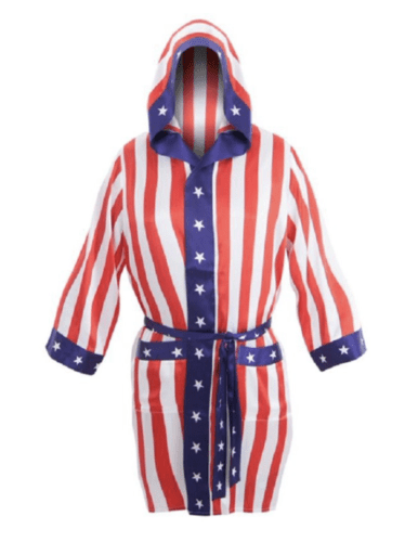 USA stars and stripes robe