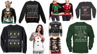 Ugly Christmas Sweaters for Teachers