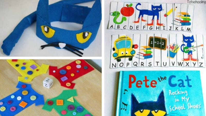 Math, Pete The Cat Color Match Game