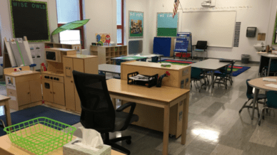 Minimalist Classroom Design