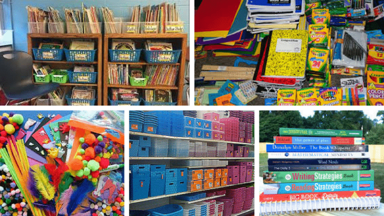 Too Much Teacher Stuff? A Guide for Clearing the Clutter