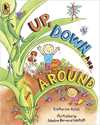 Book cover of Up, Down, and Around by Katherine Ayres