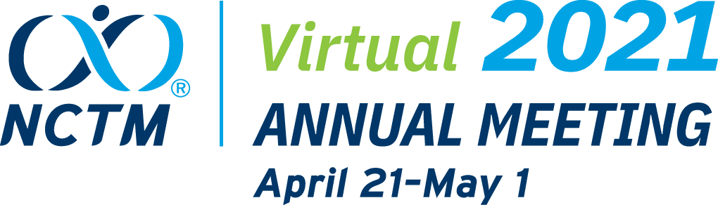 NCTM Virtual Annual Meeting 2021 Logo