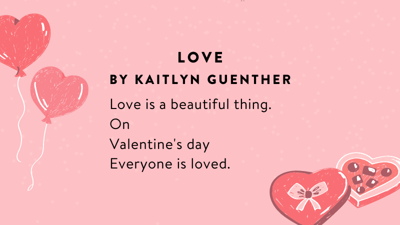 Valentine's Day Poems for Kids of All Ages and Grade Levels