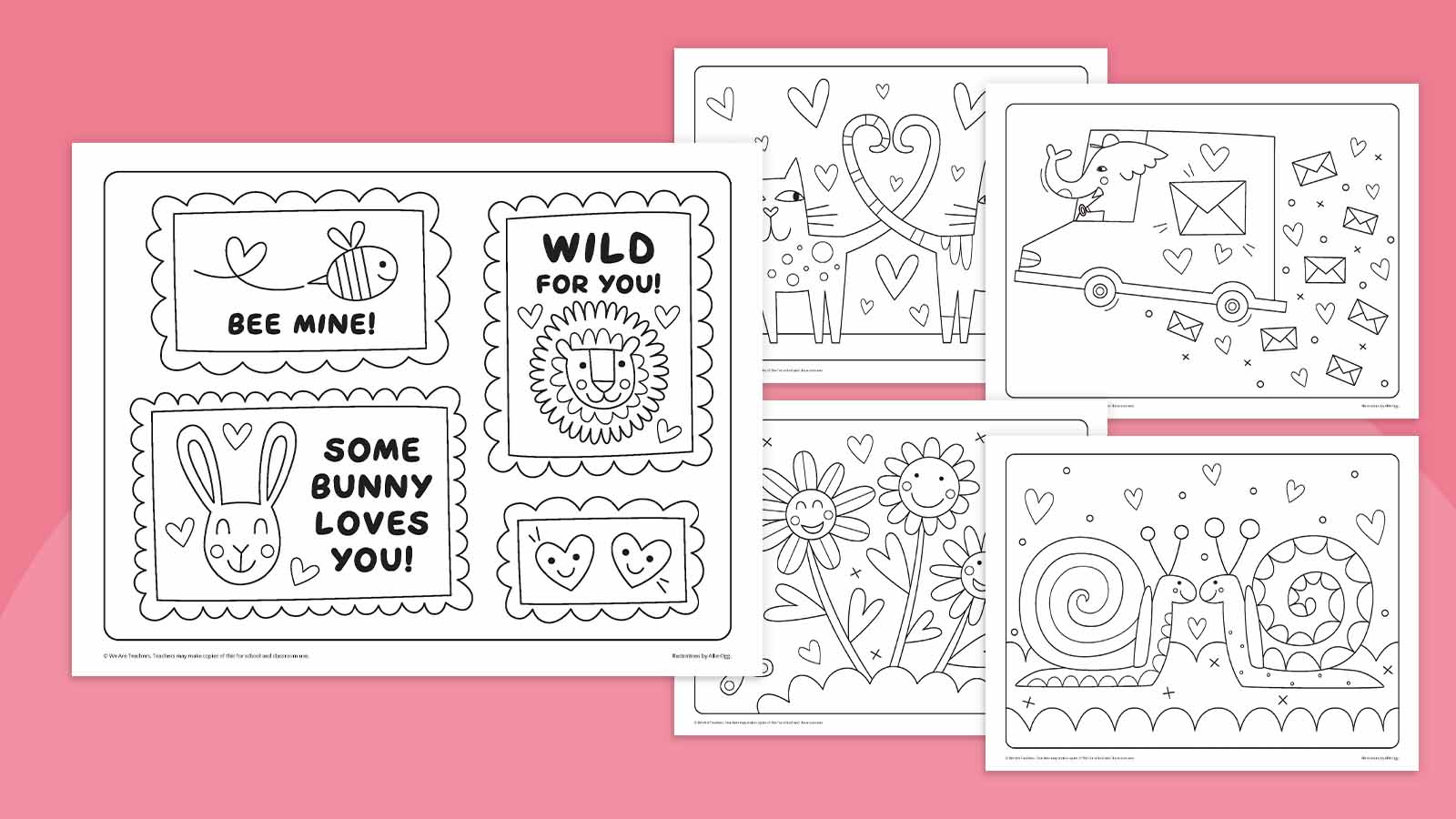 Valentine's Day Coloring Pages