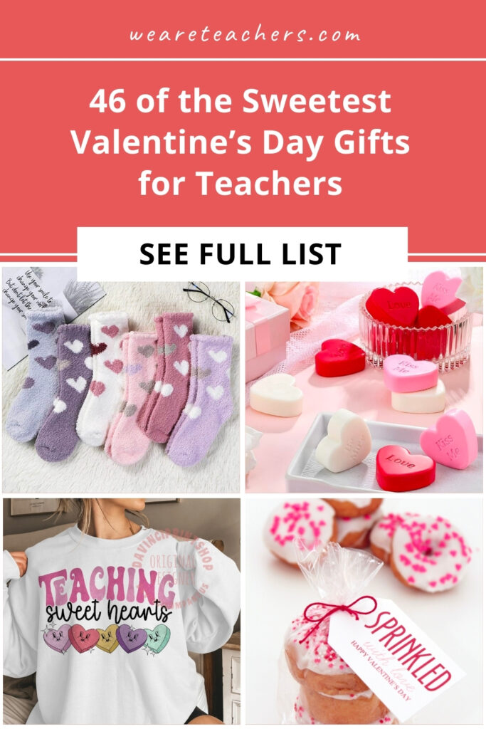 Looking for a valentine card or other Valentine's Day gifts for a teacher? This roundup of unique ideas is sure to hit the mark.