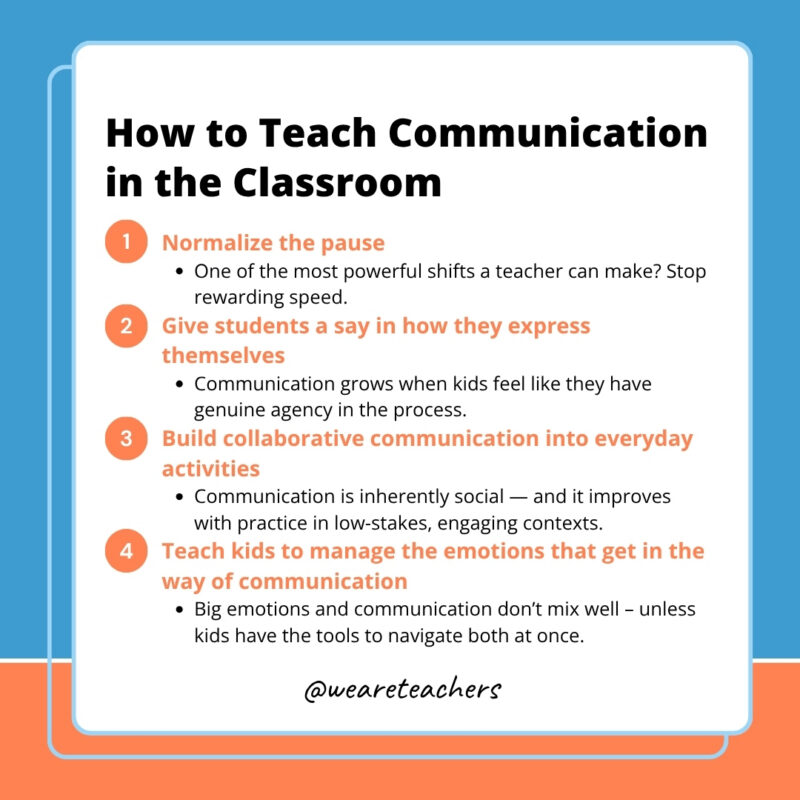 How to Teach Communication in the Classroom