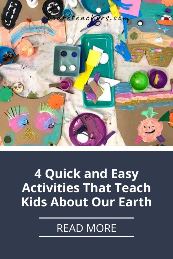 With the Earth Explorers Timely Topic from Blue Apple, you get four fun activities, including turning trash into treasure and creating a PSA.