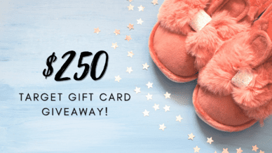 $250 Target gift card giveaway!
