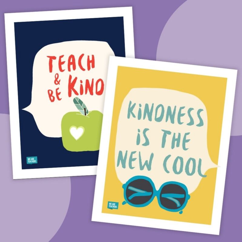 WAT LP Images_Kindness Posters (9) Two classroom posters on kindness