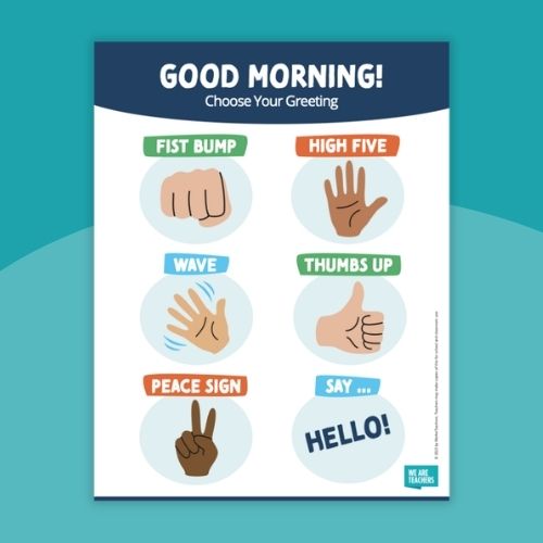 Greetings Poster an image of a printable greetings poster