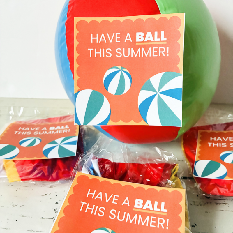 a printable tad and end of year gift for student