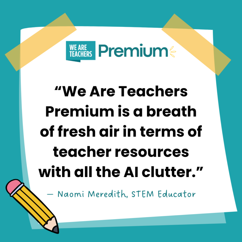 an image of a teacher quotes describing the We Are Teachers Premium membership