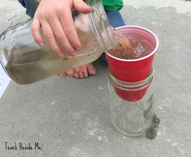 learning activities with water
