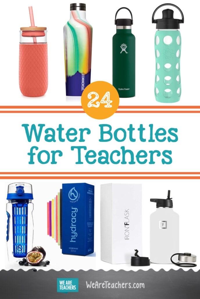 24 of Our Favorite Water Bottles for Teachers