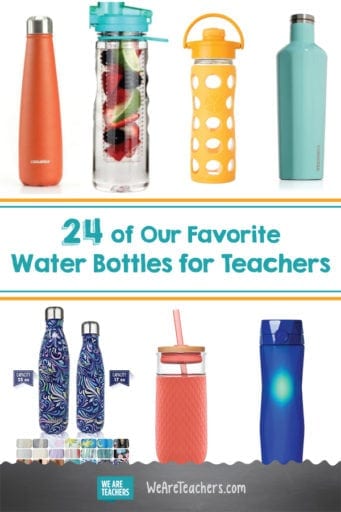 24 of Our Favorite Water Bottles for Teachers