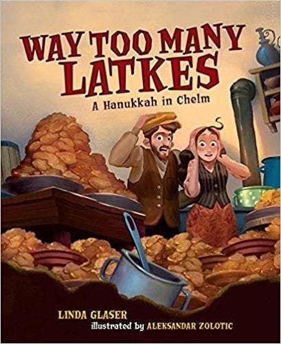 Way too Many Latkes book cover