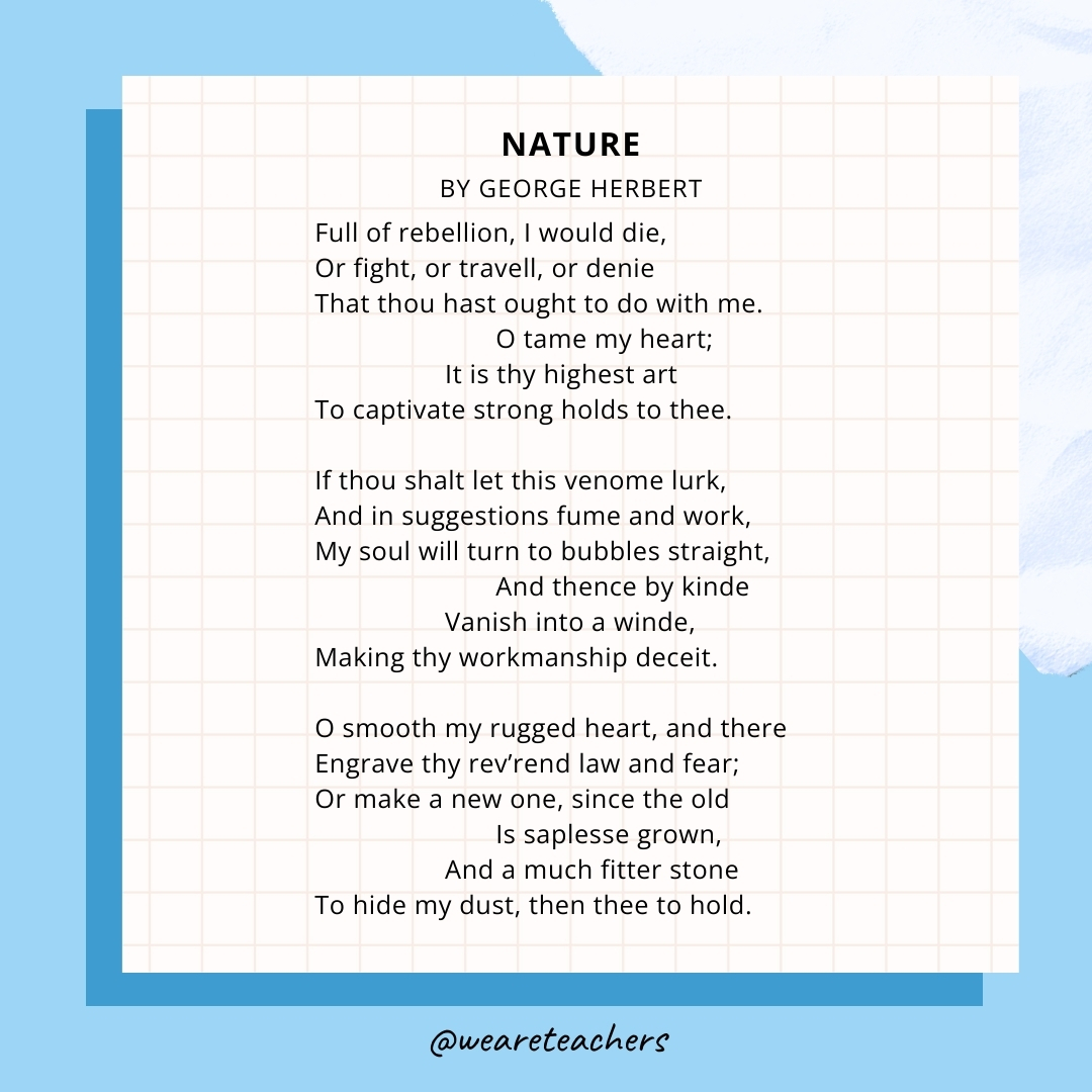 Nature by George Herbet