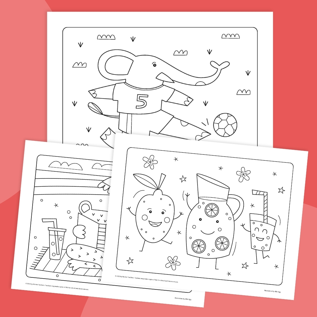 WeAreTeachers_Article_Summer Coloring Pages_Feature
