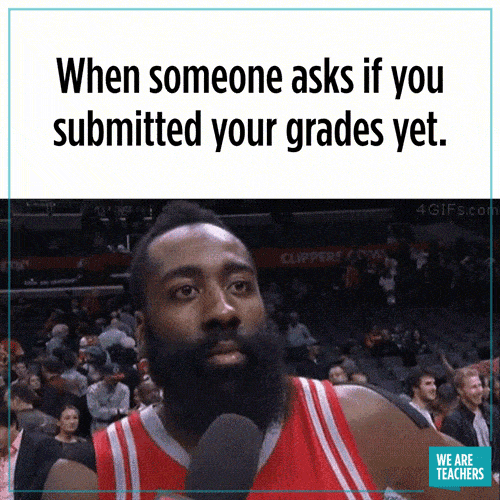 Submission of Grades Meme