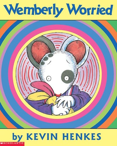 Book cover for Wemberly Worried as an example of anxiety books for kids