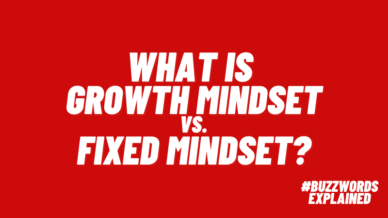 What is Growth Mindset vs Fixed Mindset? #buzzwordsexplained