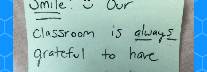 Why I Leave Positive Post It Notes for My Fourth Graders
