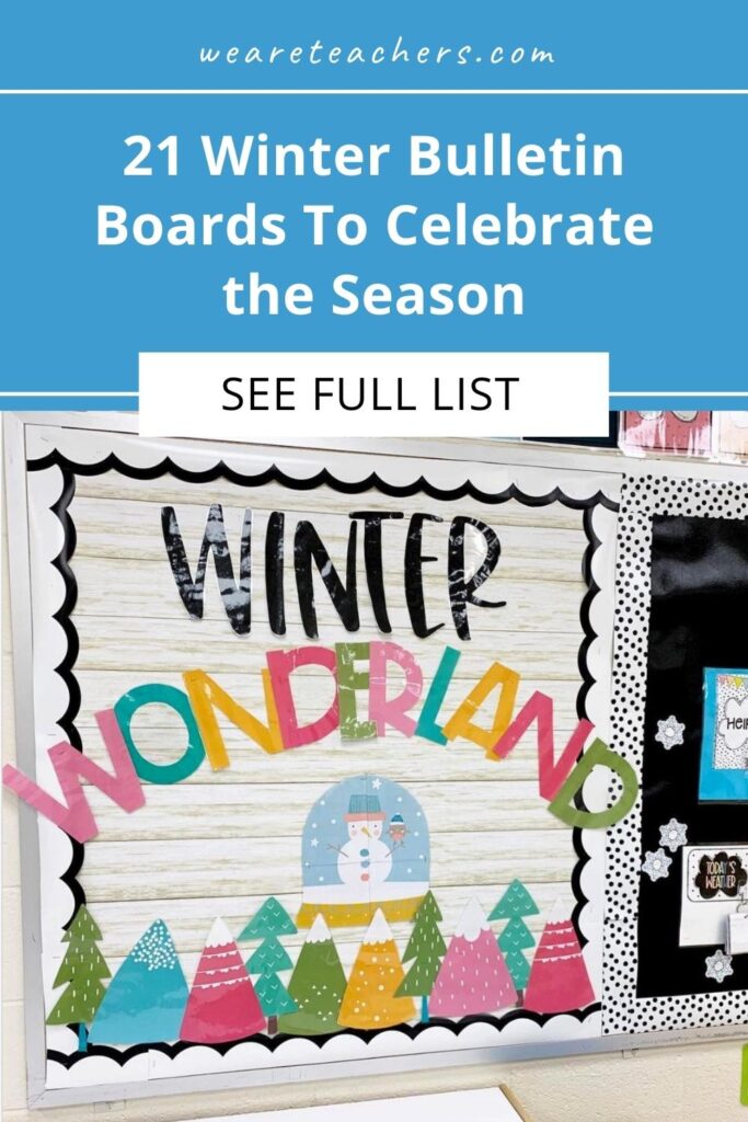 Winter is here! It's time to dress up those winter bulletin boards and ring in the season of holidays. Find inspiration here!