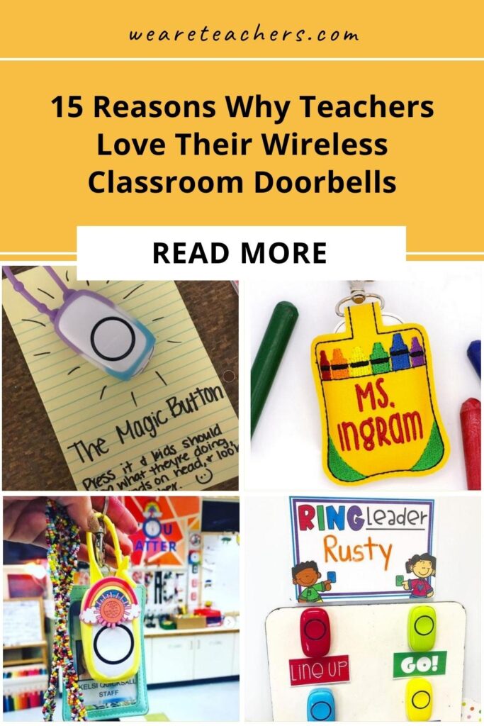 A classroom doorbell is amazing for behavior management! Save your voice and use one of these inexpensive gadgets instead.