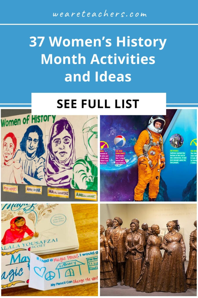 It's time to celebrate game-changing women with these hands-on Women's History Month activities and ideas for your classroom.