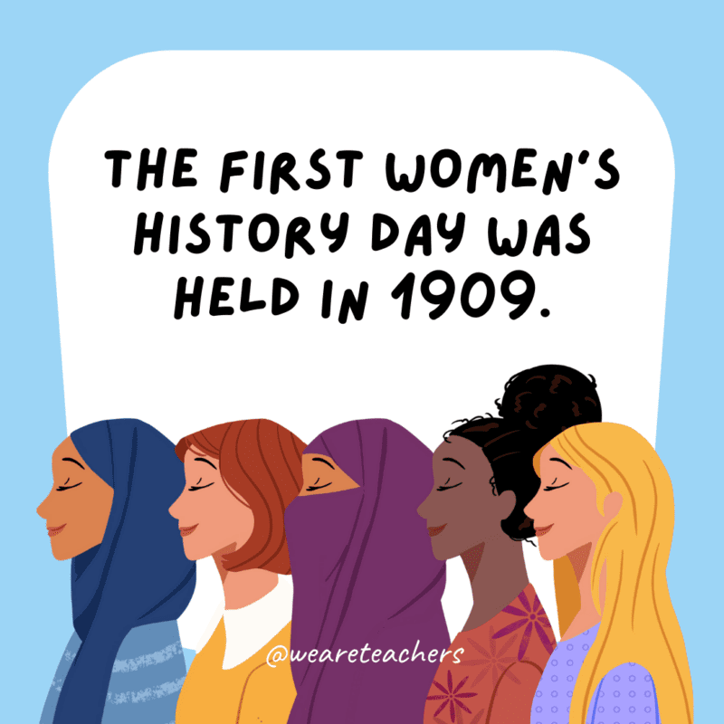 24 Women's History Month Facts for Kids - We Are Teachers