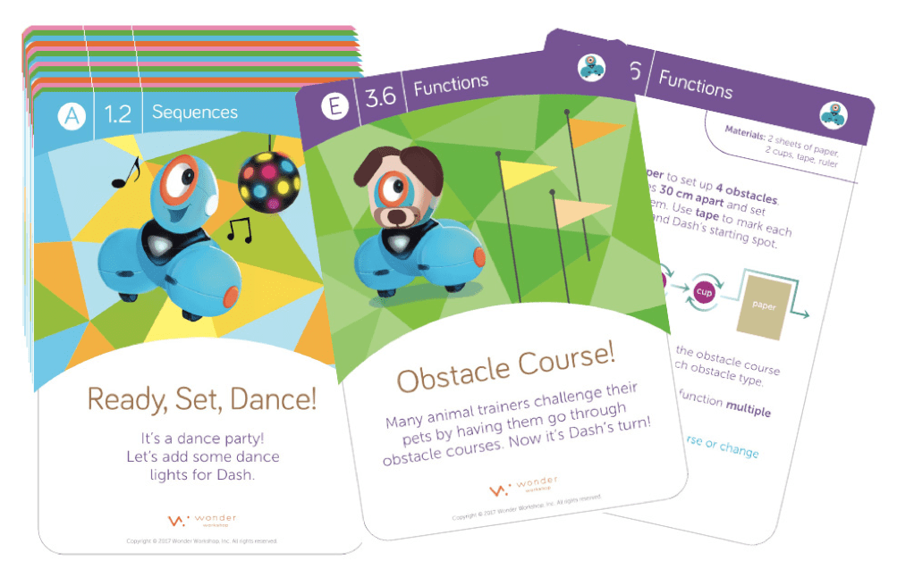 Dash & Dot Challenge Cards Must-Have Spaces That Foster Creativity
