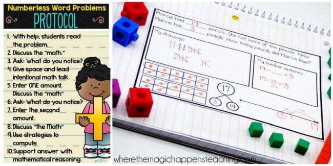 steps in word problem solving in math