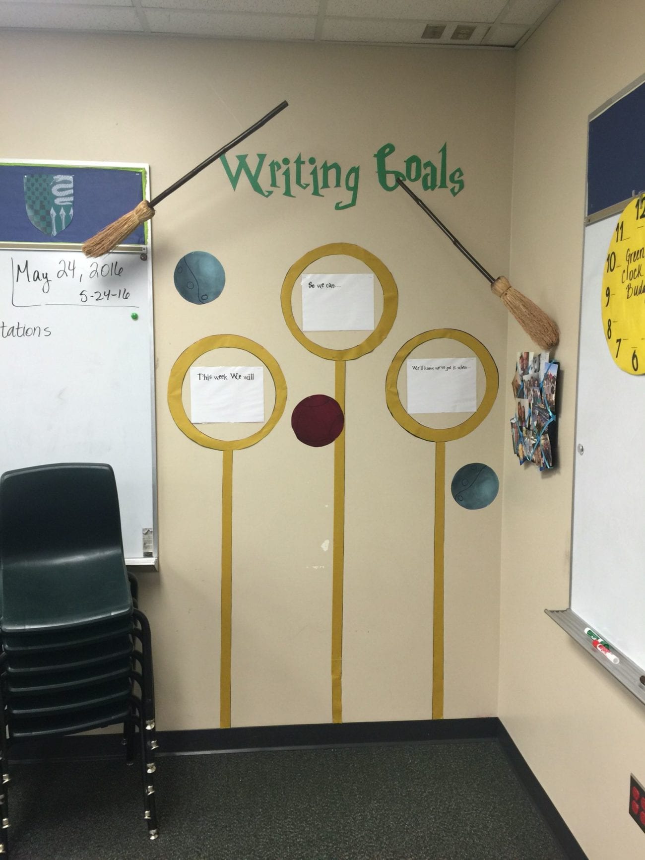 Writing goals with Quidditch goals