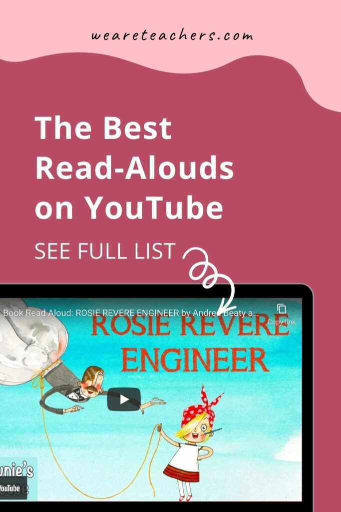 The Best Read-Alouds on YouTube for Classroom or Home