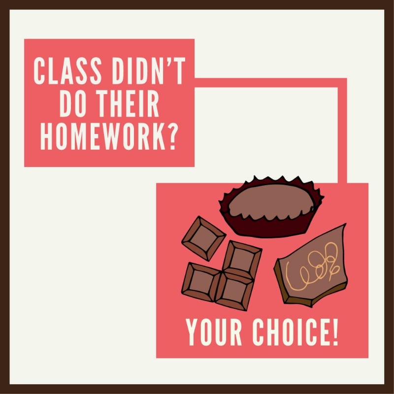 Excuse to Eat Chocolate Your Choice