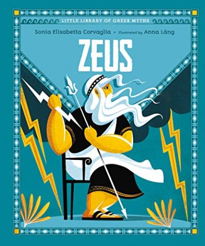 Books about Greek mythology cover: Zeus
