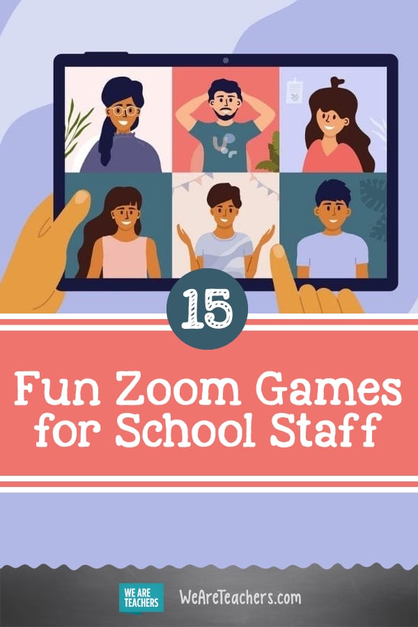 15 Fun Zoom Games for School Staff